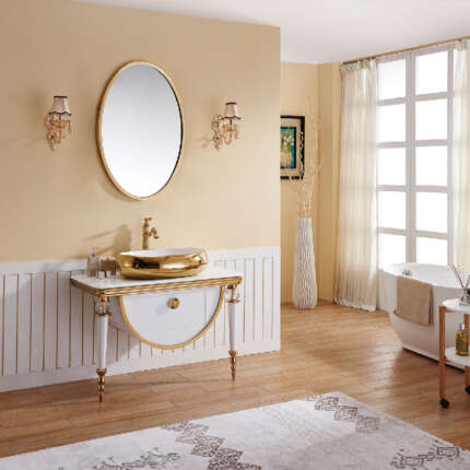 مغسلة خشبية من SILVER