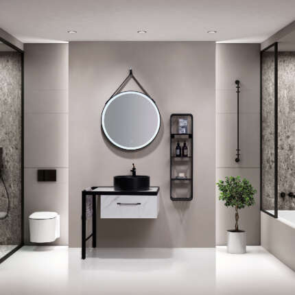 مغسلة خشبية من SILVER