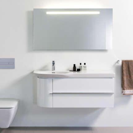 كبينة خشبية لمغسلة حوض من LAUFEN