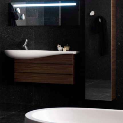 كبينة خشبية لمغسلة حوض من LAUFEN