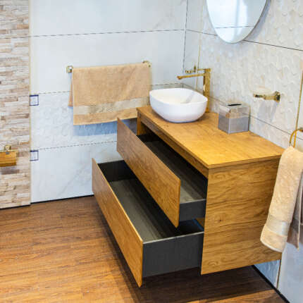 مغسلة خشبية من NOFER