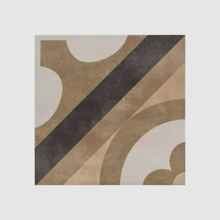 بورسلان هندسي مطفي