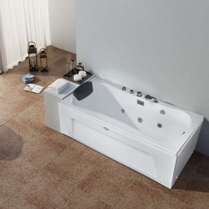 جاكوزي مع بنل مستطيل من CRW