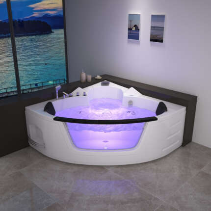 جاكوزي مع بنل زاوية من SILVER